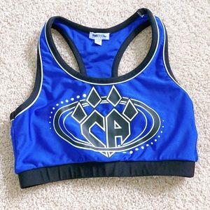cheer athletics sports bra